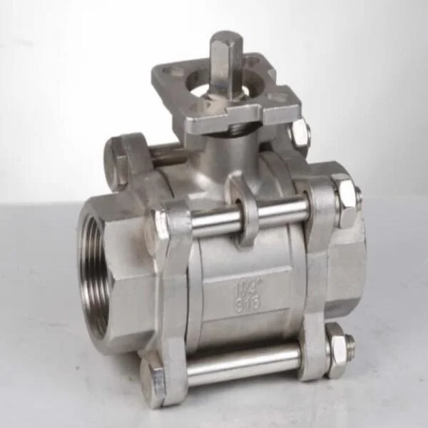 3 piece ball valve stainless steel