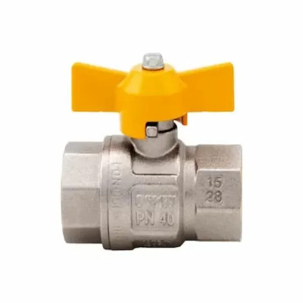 Ball valve gas