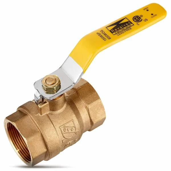 Brass ball valve 3 4