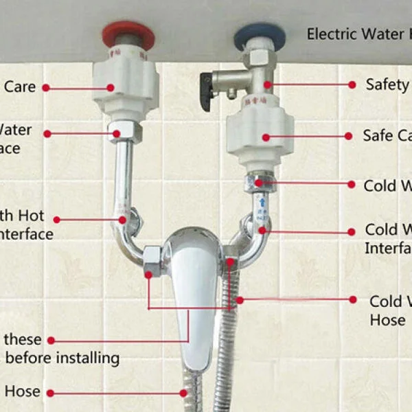 Cách kiểm tra van 1 chiều bình nóng lạnh