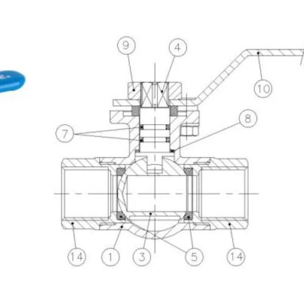 Cấu tạo van 3 ngã máy lạnh