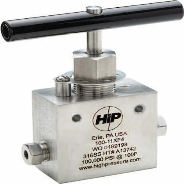 High pressure valves