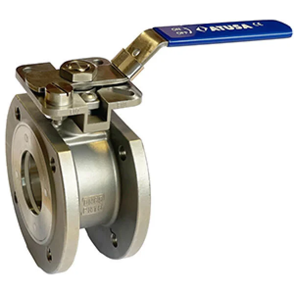 One piece ball valve