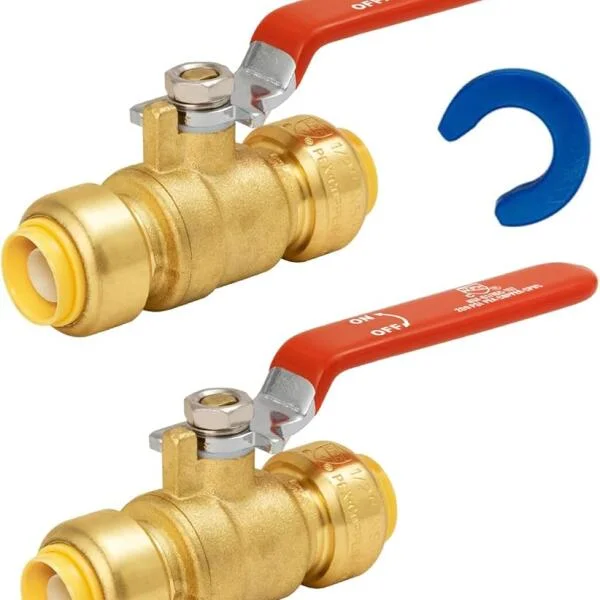 Plumbing shutoff valve