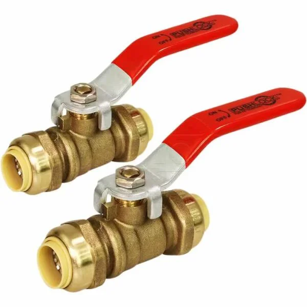 Shut off valves for water pipes