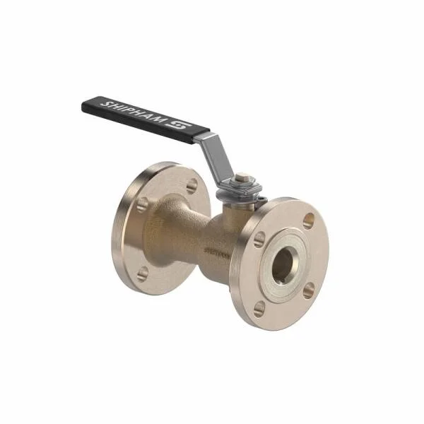 Single piece ball valve