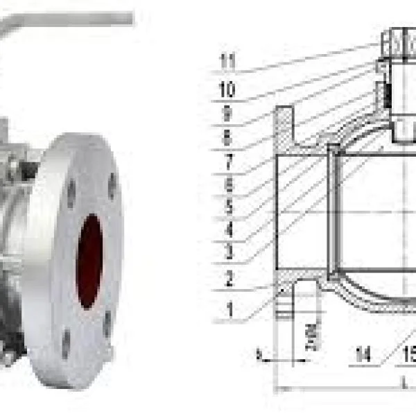 Ball valve 10k