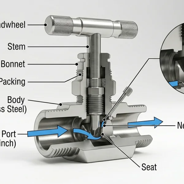 Chi tiết về needle valve 1 2 inch