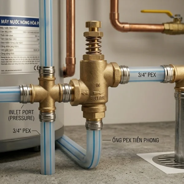 Plumbing relief valve