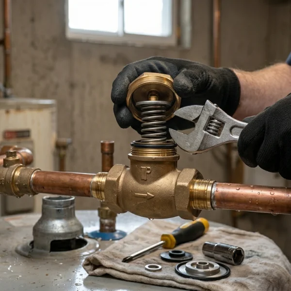 Sửa van nước 1 chiều