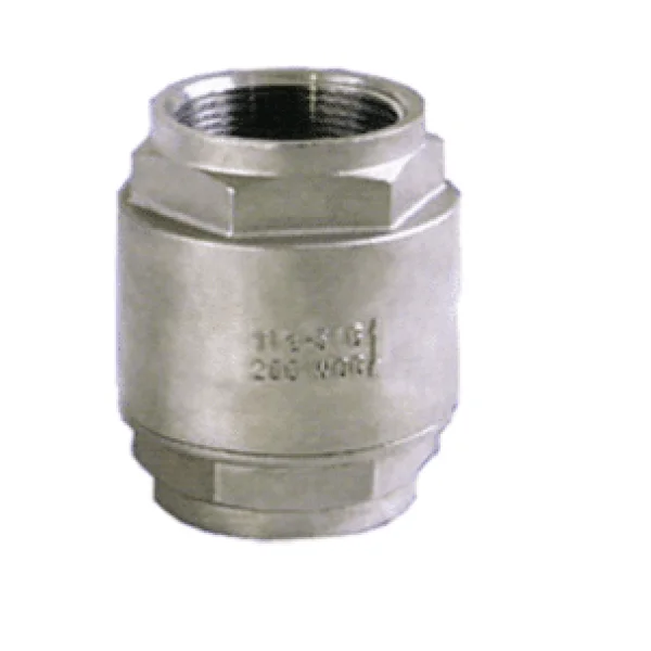 Van 1 chiều lò xo inox