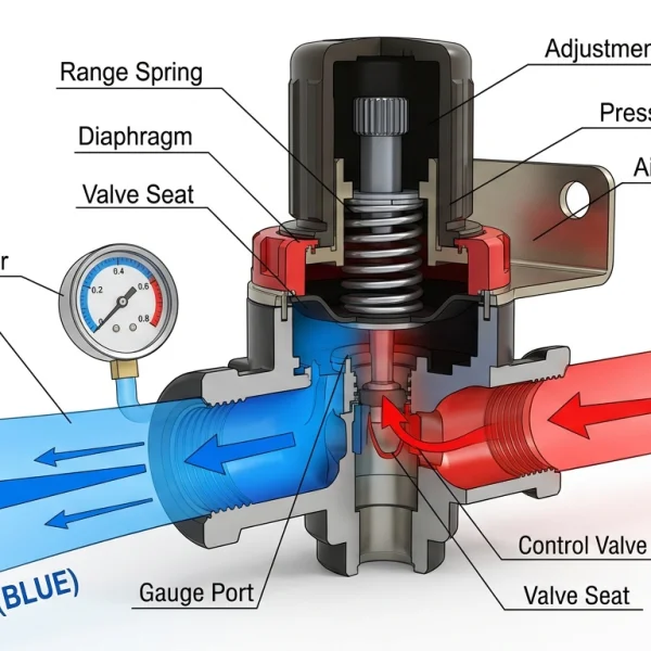 Van điều áp khí nén Airtac AR2000