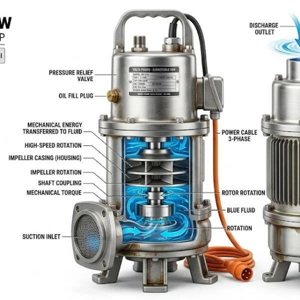 Tìm hiểu về bơm chìm 5kw