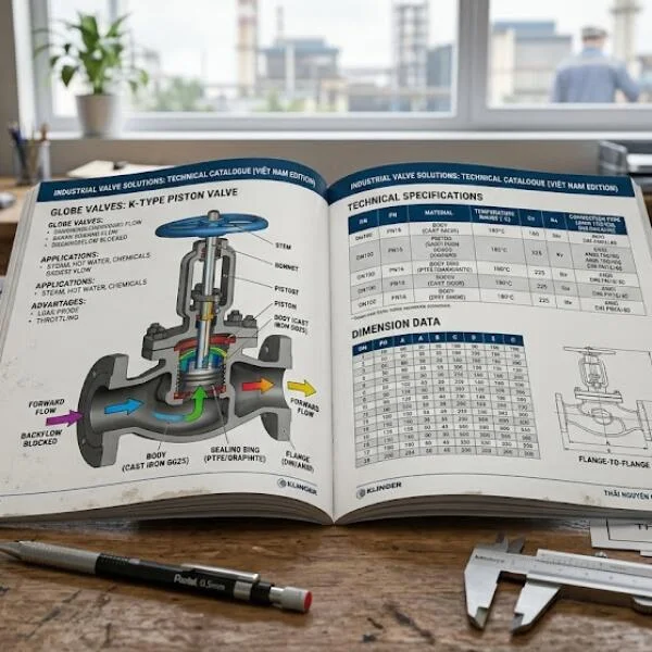 Giới thiệu về klinger valve catalogue