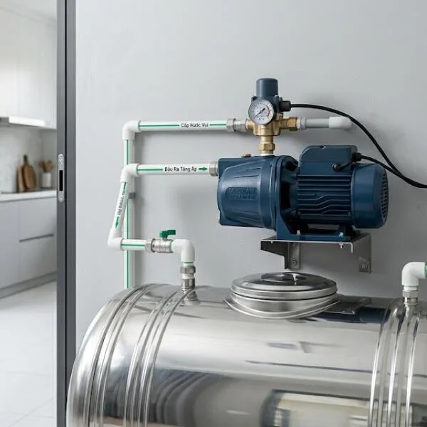 Máy bơm tăng áp Việt Nam