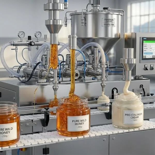 Máy chiết rót dạng sệt