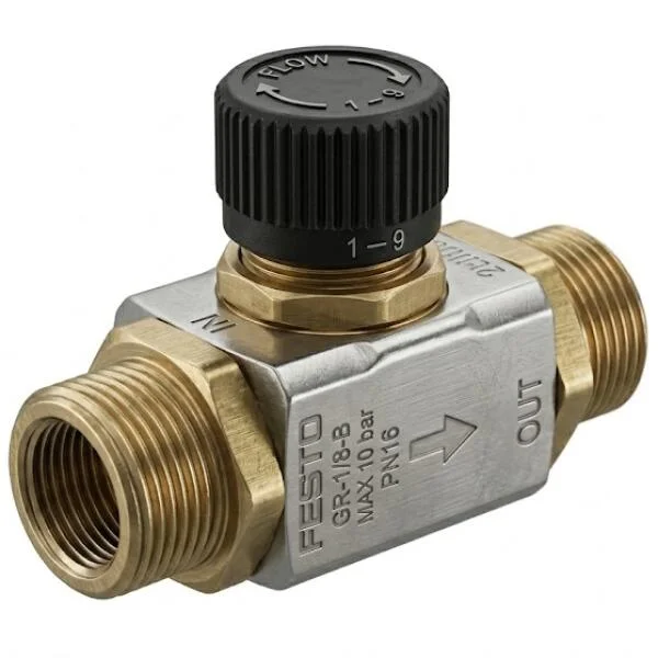 Van tiết lưu điều chỉnh khí nén