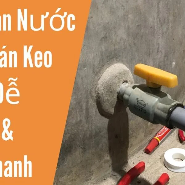 Cách tháo van ống nước