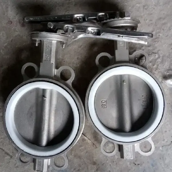 Van bướm tay gạt DN200