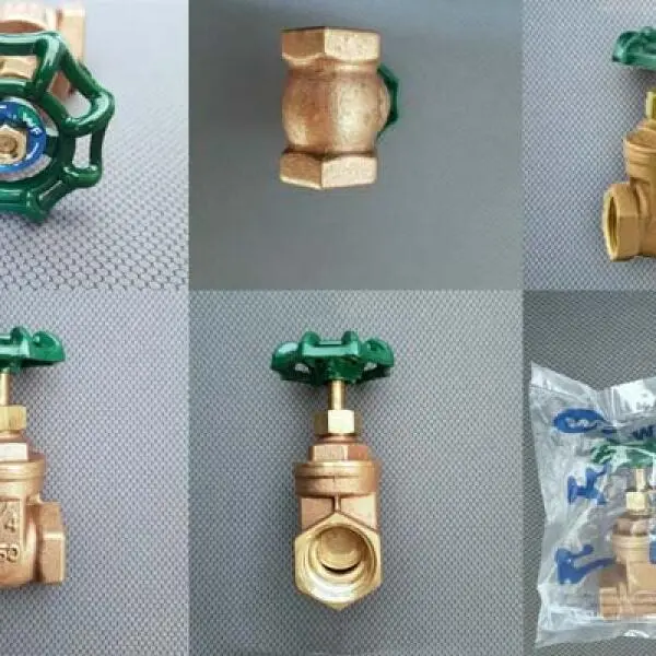 Van khóa đồng hồ nước