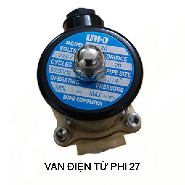 Van điện từ phi 27 24v