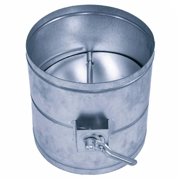 Van ống gió tròn tay gạt