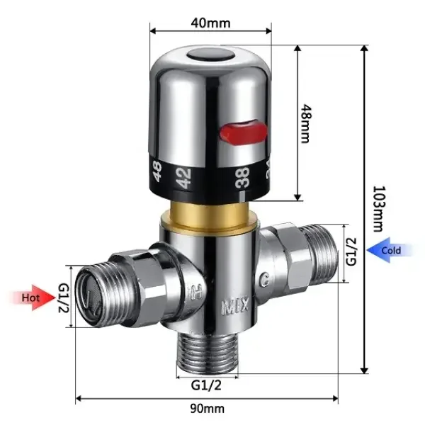 Van trộn nhiệt độ