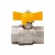 Ball valve gas