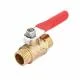 Brass ball valve 3 8