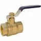 Parker brass ball valve