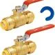 Plumbing shutoff valve