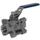 2 piece stainless steel ball valve