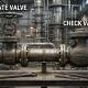 Gate check valve