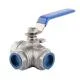 3 way stainless steel ball valve