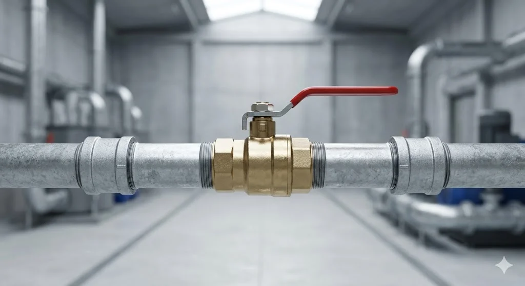 Tổng quan ngoại hình của van nước lắp trên đường ống