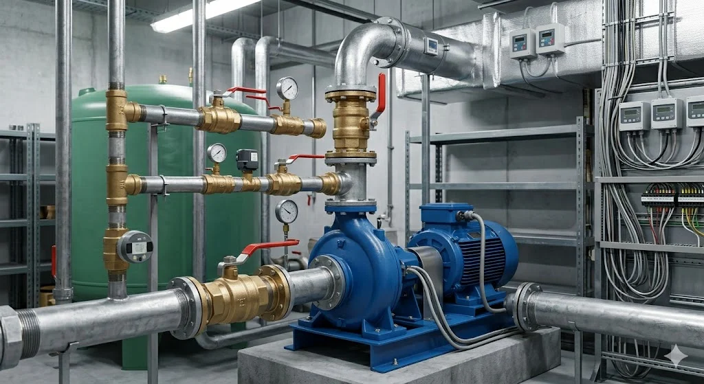 Ứng dụng của sản phẩm van nước lắp trên đường ống