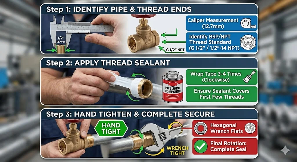 Hướng dẫn sử dụng van cổng
