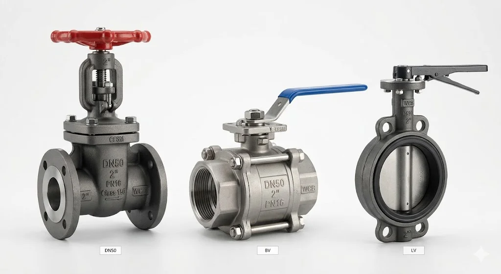 Tổng quan ngoại hình của sản phẩm van