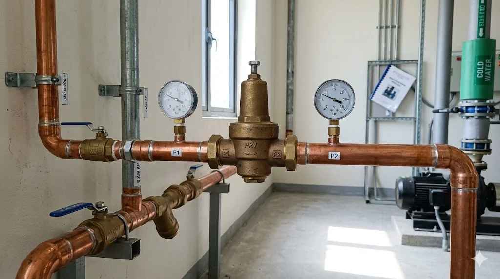 Ứng dụng của van giảm áp