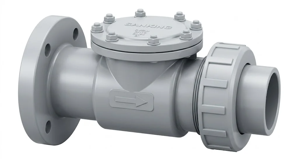 Tổng quan ngoại hình của van 1 chiều