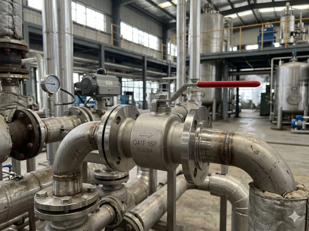 Ứng dụng của van bi trong thực tế