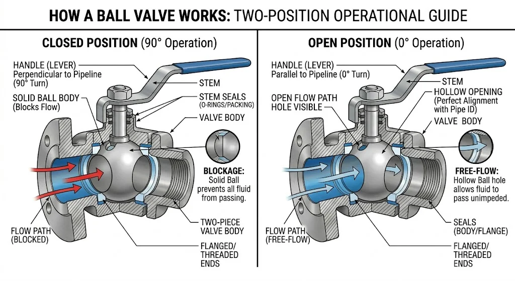 So sánh giữa van bi Red White với các dòng van bi thông thường