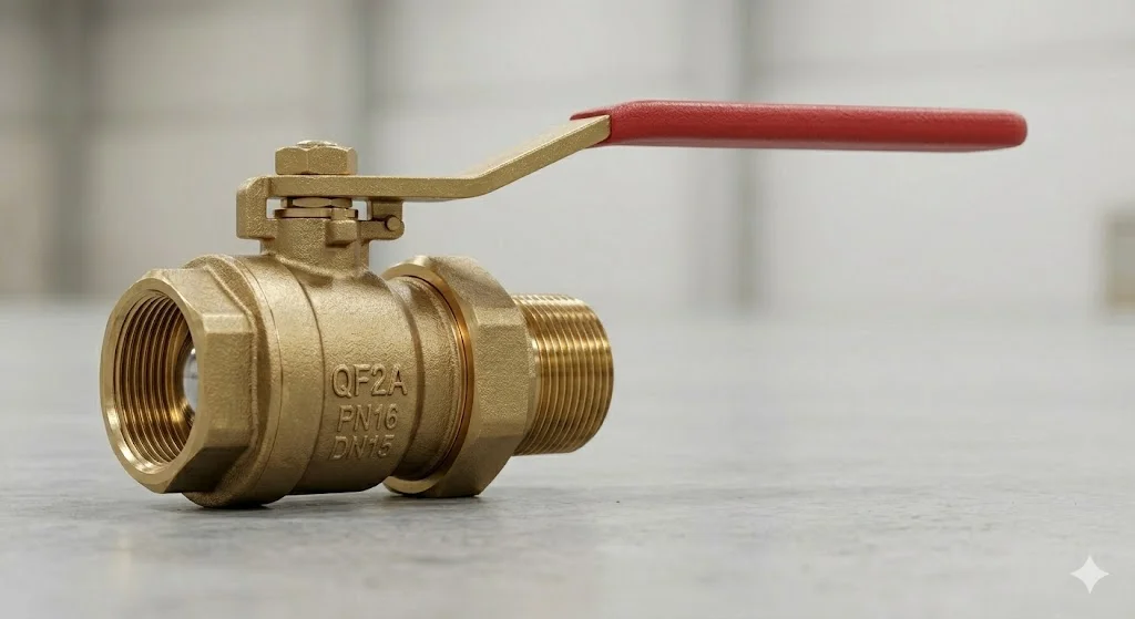 Tổng quan ngoại hình van bi đồng