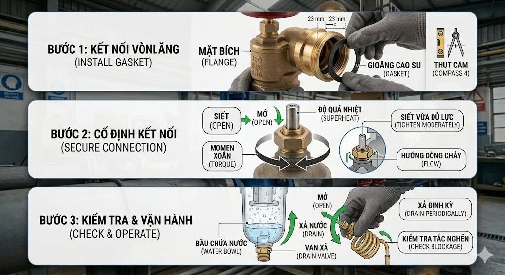 Hướng dẫn sử dụng van cổng shinyi