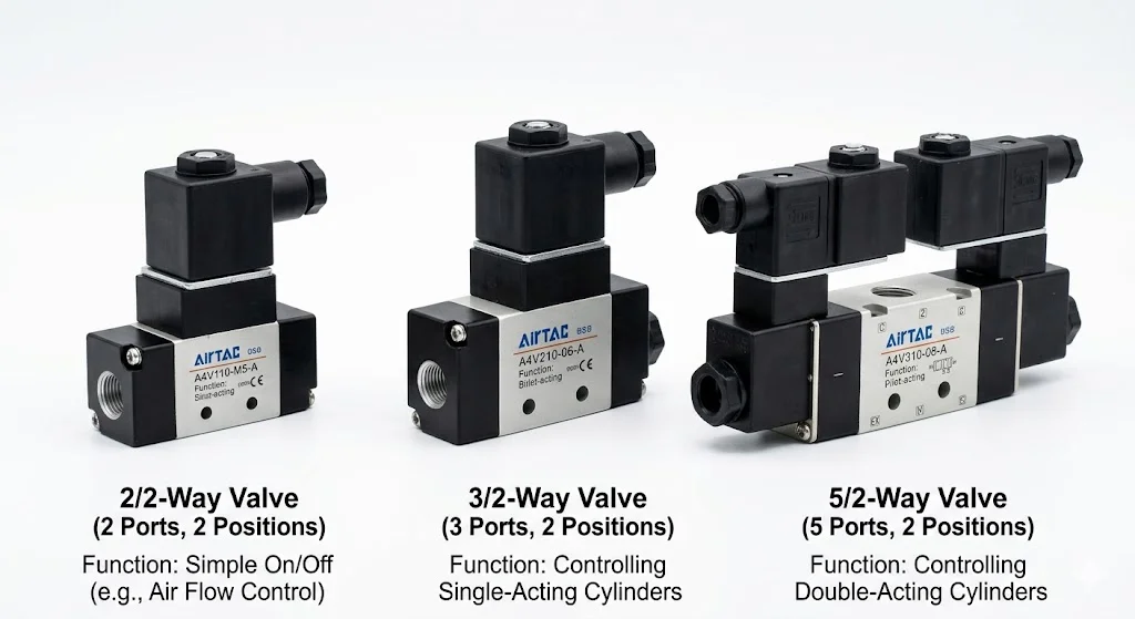 Phân loại van hơi