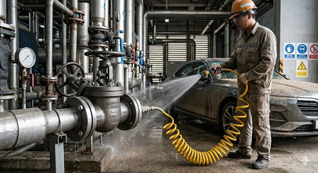 Ứng dụng của van xả đáy trong thực tế