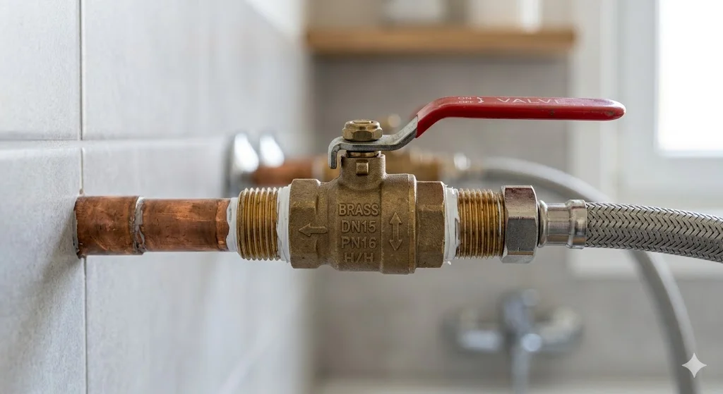 Tổng quan ngoai hình của van chặn nước