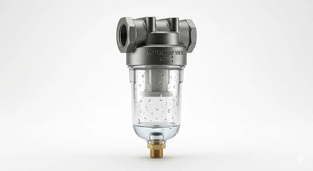 Tổng quan ngoại hình sản phẩm van bẫy nước