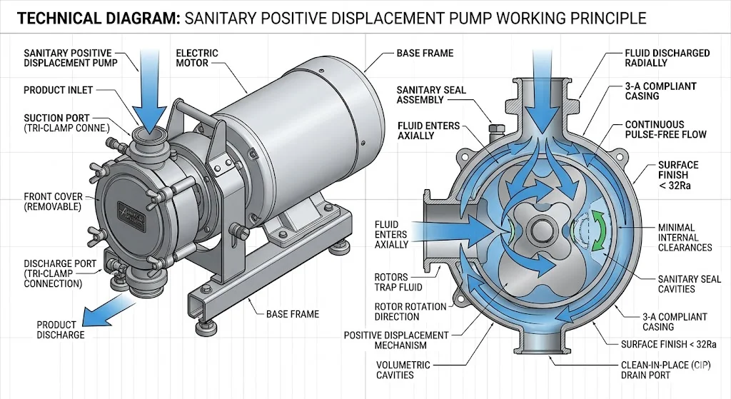 Nguyên lý hoạt động của máy bơm