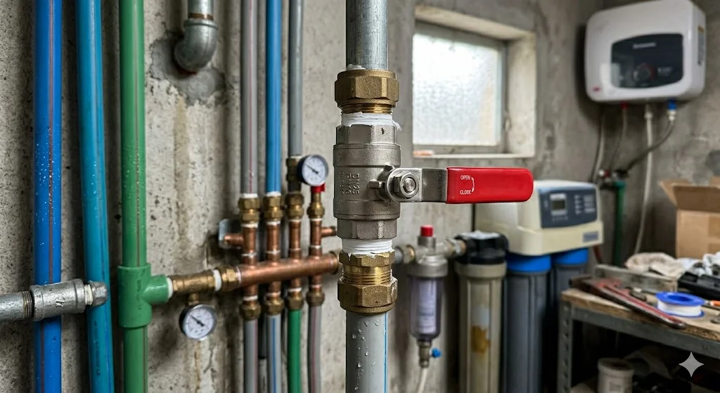 Ứng dụng của van bi nước